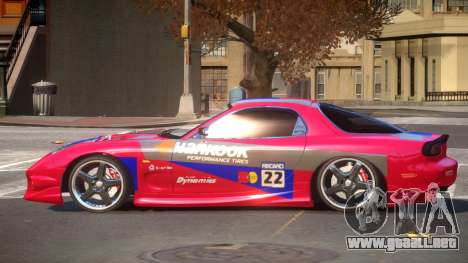 Mazda RX-7 F-Tuning PJ3 para GTA 4