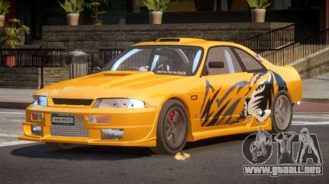 Nissan Skyline R33 RTI PJ6 para GTA 4