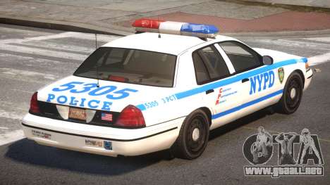 Ford Crown Victoria LS Police para GTA 4