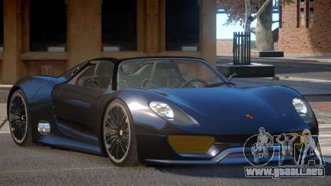 Porsche 918 SR para GTA 4