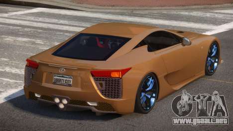 Lexus LFA R-Tuned para GTA 4