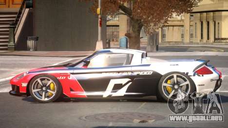 2005 Porsche Carrera GT PJ1 para GTA 4