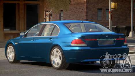 BMW 7S 760i V12 para GTA 4
