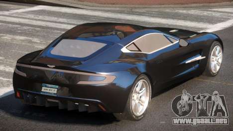 Aston Martin One-77 RP para GTA 4