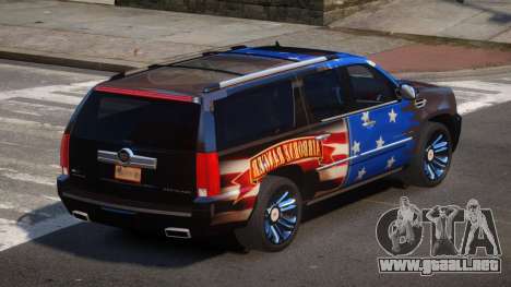 Cadillac Escalade SP PJ5 para GTA 4