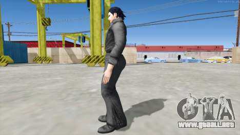 Claudio Serafino Black Clothes V2 para GTA San Andreas