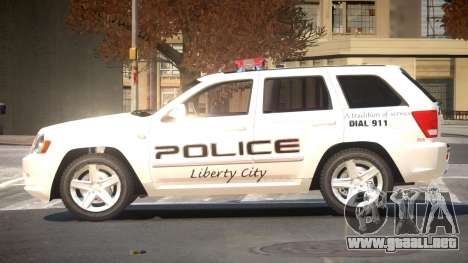 Jeep Grand Cherokee Police V1.0 para GTA 4
