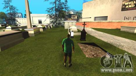 Corrección de las tumbas en el cementerio de Los para GTA San Andreas