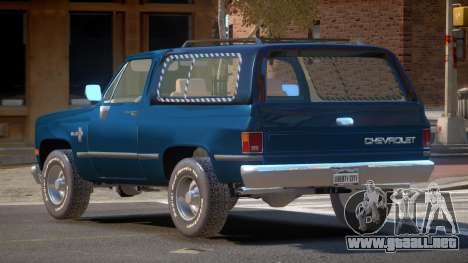 Chevrolet Blazer ST para GTA 4