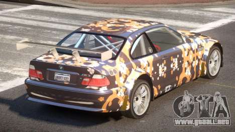 BMW M3 E46 GTR PJ2 para GTA 4