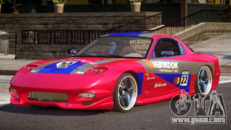 Mazda RX-7 F-Tuning PJ3 para GTA 4