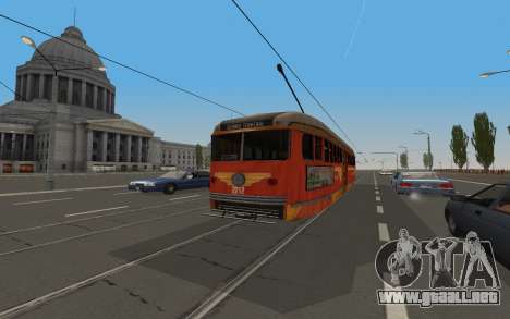 Un PCC tranvía desde el juego LA Noire para GTA San Andreas