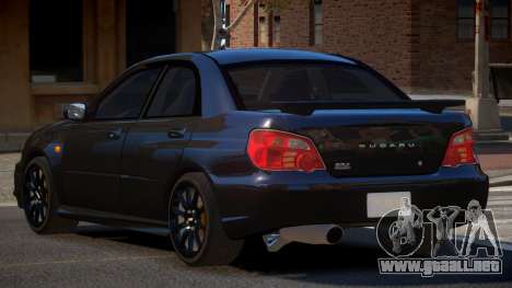 Subaru Impreza WRX BS para GTA 4