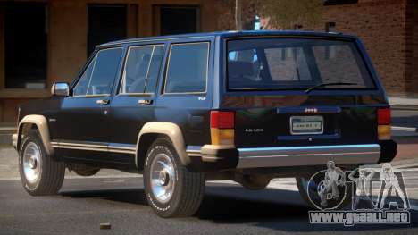 1986 Jeep Cherokee para GTA 4