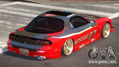 Mazda RX7 GST PJ2 para GTA 4