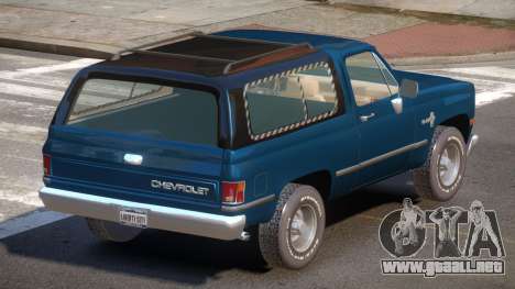 Chevrolet Blazer ST para GTA 4