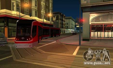 Tranvía 71-931 Caballero para GTA San Andreas