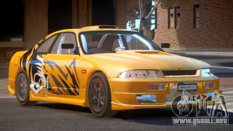 Nissan Skyline R33 RTI PJ6 para GTA 4