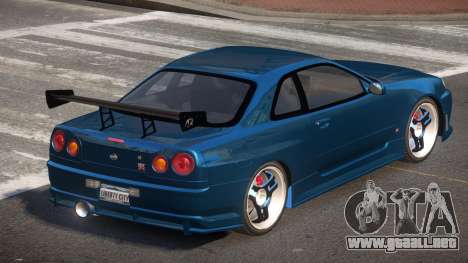 Nissan Skyline R34 PSI para GTA 4