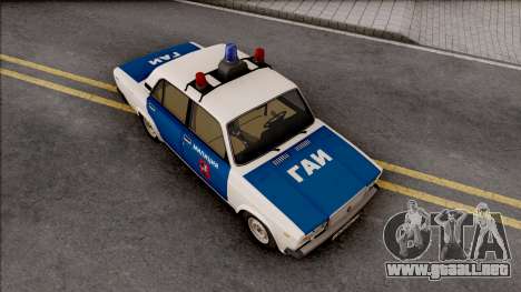 2107 de 1994, la Policía de tráfico de la policí para GTA San Andreas