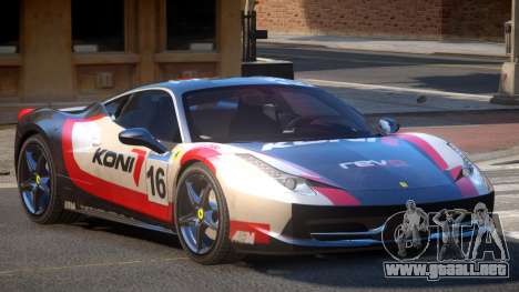 Ferrari 458 Italia GT PJ1 para GTA 4