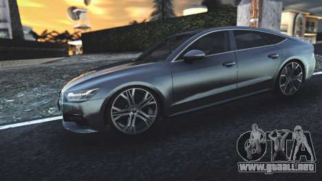 Audi A7 2020 para GTA San Andreas