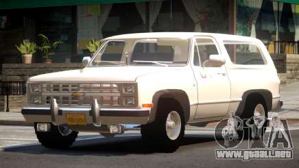 Chevrolet Blazer K5 OR para GTA 4