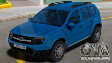 Lada Duster Russian Plates para GTA San Andreas