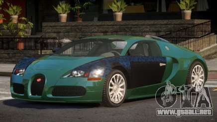 Bugatti Veyron MS para GTA 4