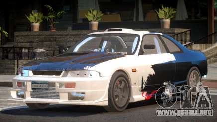 Nissan Skyline R33 RTI PJ1 para GTA 4