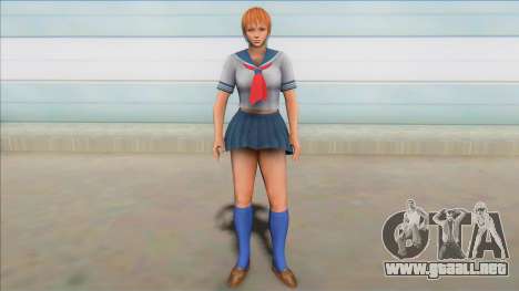 DOA Kasumi Summer School Uniform Suit V2 para GTA San Andreas