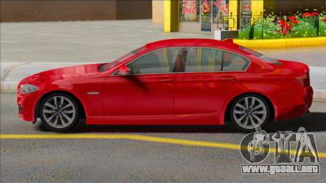 BMW 525i F10 REAL CAR para GTA San Andreas