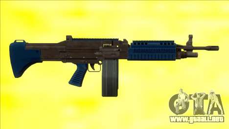 GTA V Combat MG LSPD Big Mag para GTA San Andreas