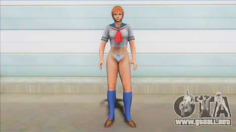 DOA Kasumi Summer School Uniform Suit V3 para GTA San Andreas