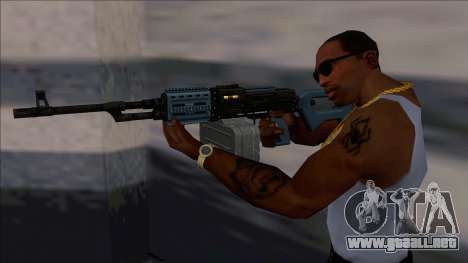 GTA V Shrewsbury MG Black Extended clip para GTA San Andreas