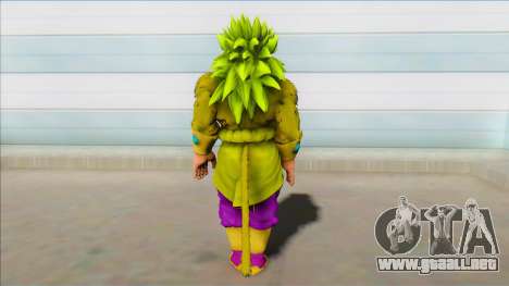 Broly Lssj4 green DBZ form xv2 para GTA San Andreas