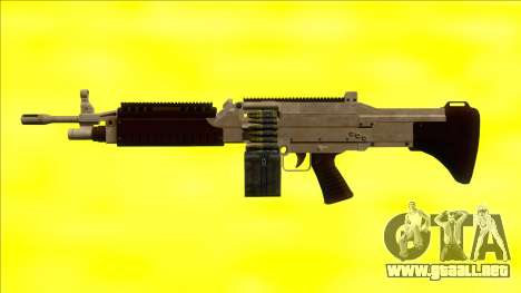 GTA V Combat MG Army Small Mag para GTA San Andreas