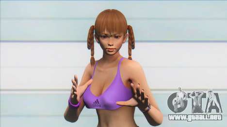 DOA Lei Fang Sport Gym Im a Fighter V1 para GTA San Andreas