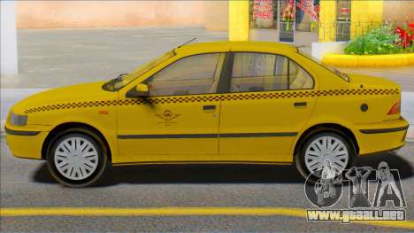 Samand Taxi Car para GTA San Andreas