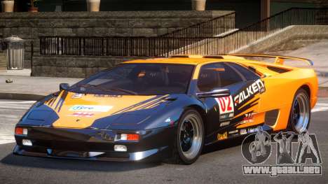 Lamborghini Diablo Super Veloce L4 para GTA 4