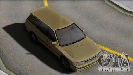 Subaru Legacy RS Wagon para GTA San Andreas