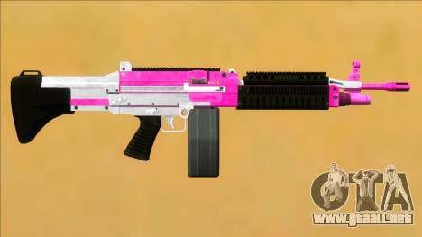 GTA V Combat MG Pink Big Mag para GTA San Andreas