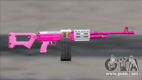 GTA V Shrewsbury MG Pink Extended clip para GTA San Andreas