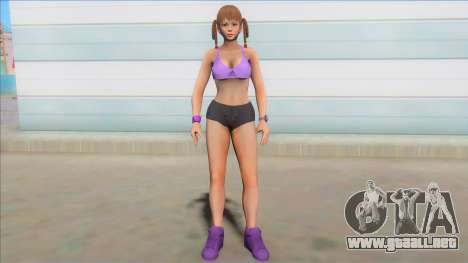 DOA Lei Fang Sport Gym Im a Fighter V1 para GTA San Andreas