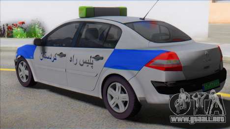 Renault Megane Police para GTA San Andreas