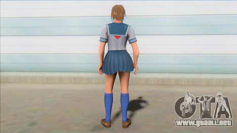 Tekken Azuka Kazama Summer School Uniform V2 para GTA San Andreas