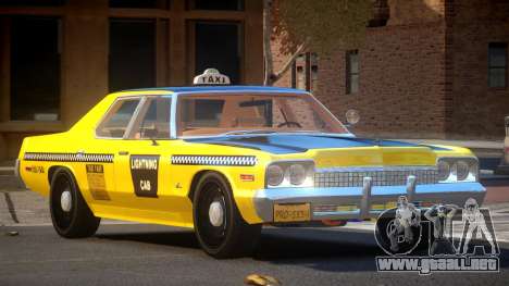 Dodge Monaco Taxi V1.1 para GTA 4