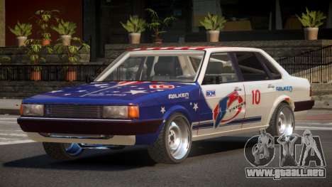 1985 Audi 80 B2 PJ8 para GTA 4