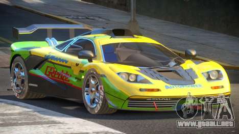 1998 McLaren F1 PJ3 para GTA 4