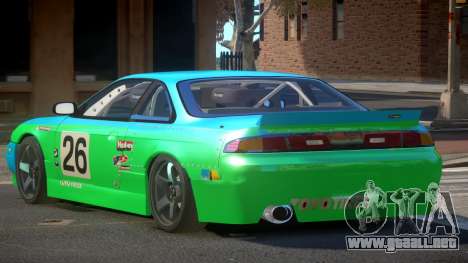 Nissan Silvia S14 Drift PJ8 para GTA 4